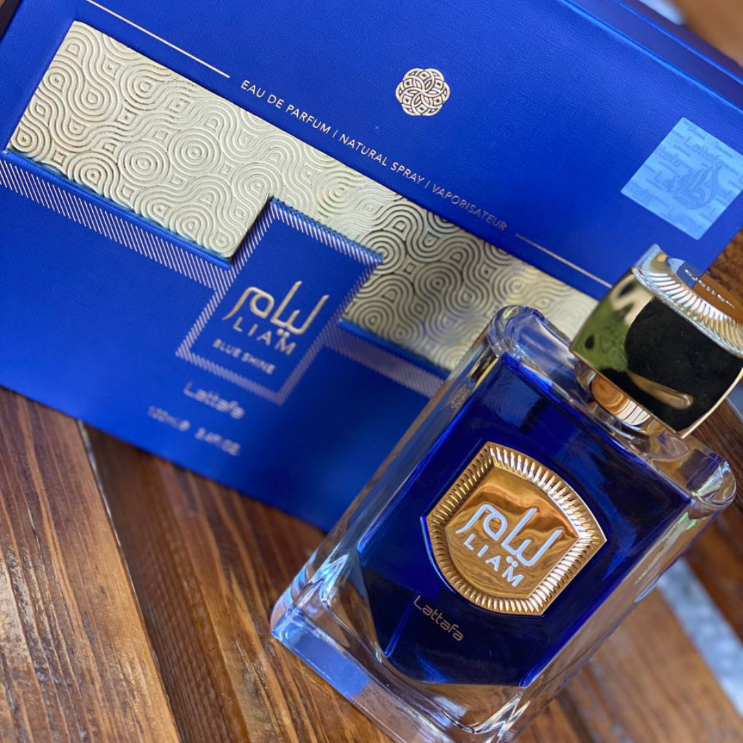 Liam Blue Shine EDP by Lattafa Perfumes y decants Lujo Perfume